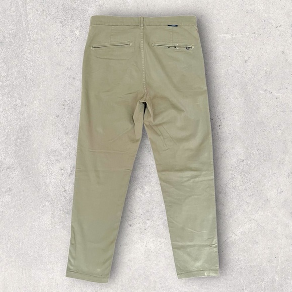 Zara Cotton Slim Pants - Picture 3 of 6